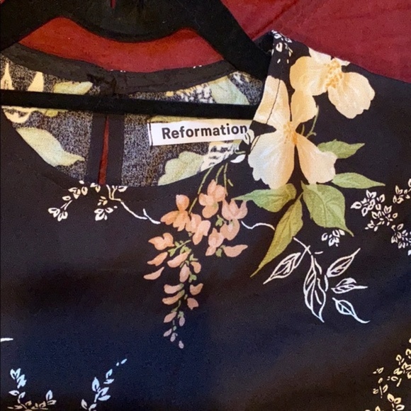 Reformation Kellan Isabella Floral Midi Dress - Picture 6 of 8